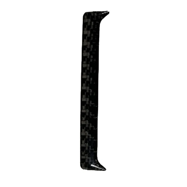 4 Pièces Plaques Plinthes Fibre De Carbone Pour Fiat Panda - Protecteur Seuil De Porte Blanc