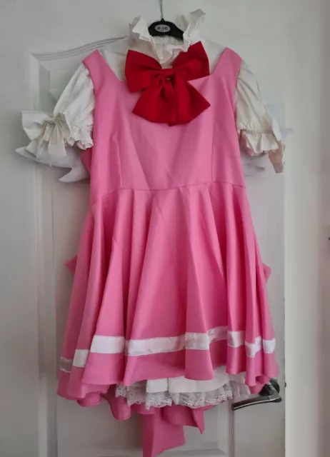 CARDCAPTOR SAKURA COSPLAY Costume Pink Dress Wings Cardcaptors Anime £