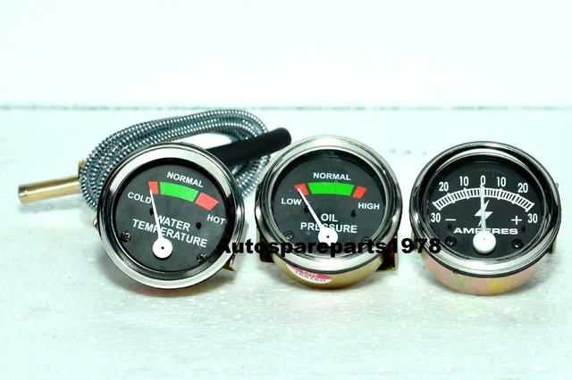 Kit Tachymètre Pour MF Massey Ferguson 265 & 285 – Compteur Ampli Carburant, Huile, Température