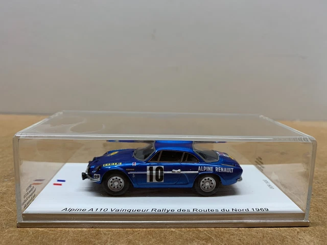 ALPINE A110 1600S 29° RALLYE MONTE CARLO 1971 JEAN-PIERRE NICOLAS SPARK S6108