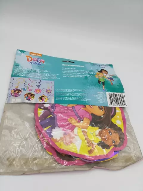 Amscan Charming Dora & Friends Party Decoration, 7", Multicolor