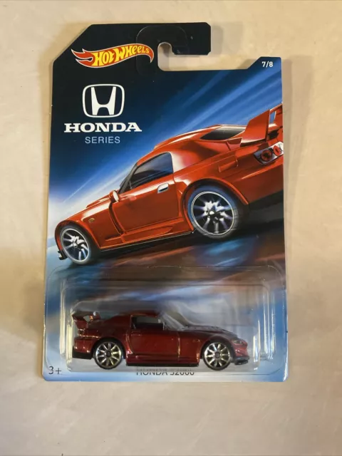 New/Sealed 2017 Release Hot Wheels Honda Series HONDA S2000 #7/8 Red