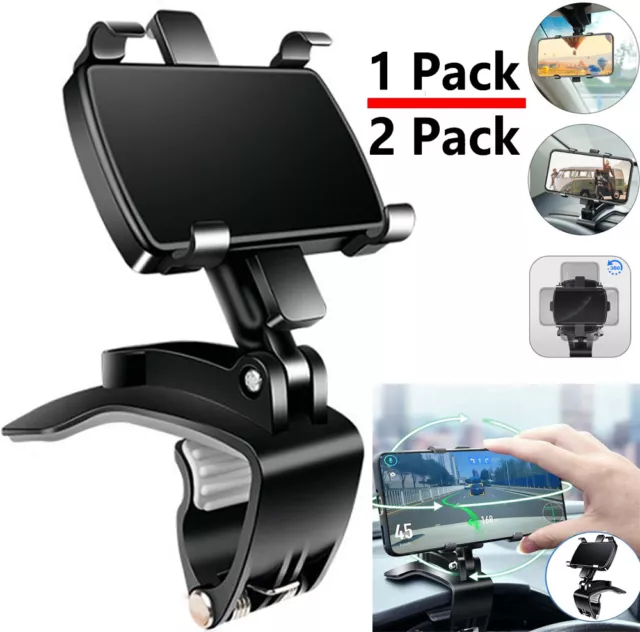 Universal Car Dashboard Mount Holder Stand Clamp Cradle Clip for Cell Phone GPS