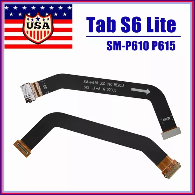 Motherboard LCD Display Flex Cable For Samsung Galaxy Tab S6 Lite SM-P610 P615