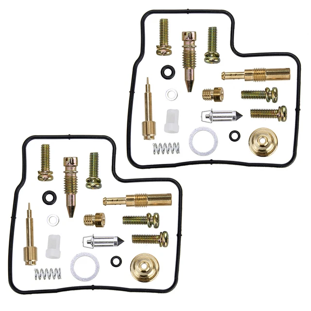 2x Carburetor Repair Kit Air Screw Fit for Honda NT650 Hawk GT650 1988-91 we