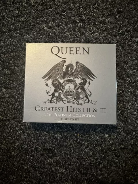 Queen Greatest Hits: I II & III: The Platinum Collection (CD, 2001)