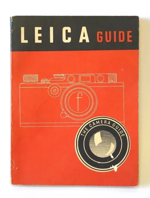 Near Mint Leica Guide, The Camera Guide Manual 1953 (112 Pages) P-4068