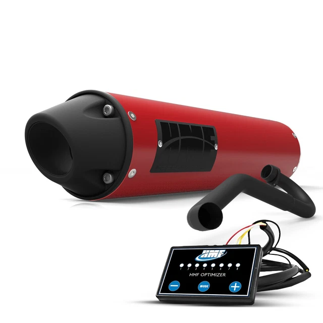 HMF Yamaha YFZ 450R Full Exhaust Red-Candy w/Bkout Euro + EFI (09-23)