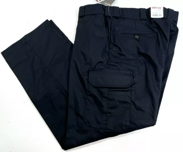 NWT ELBECO MENS 33x30 TEK3 POLY COTTON BLEND CARGO PANTS E2844R MIDNIGHT NAVY