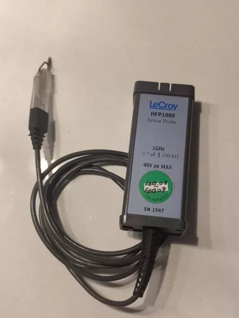 Lecroy HFP1000 1GHz  Active probe 0.7pF 100hOhm