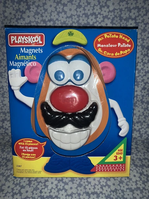 Playskool Mr Potato Head 15 Piece Magnet Set. Vintage 1997. New Sealed Box  #E5^