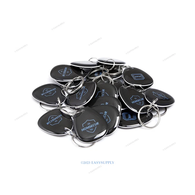 Digicode Contrôle Accès 20pcs Cartes Badges ID De Proximité 125KHz Couleur Noir