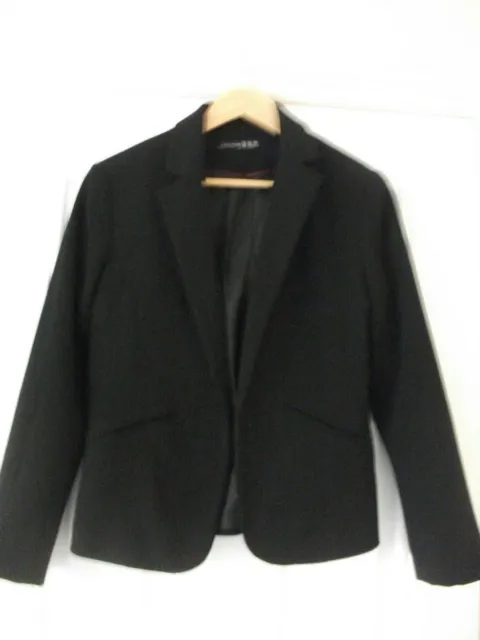ladies Blazer/Jacket Black  size 10 Ex cond