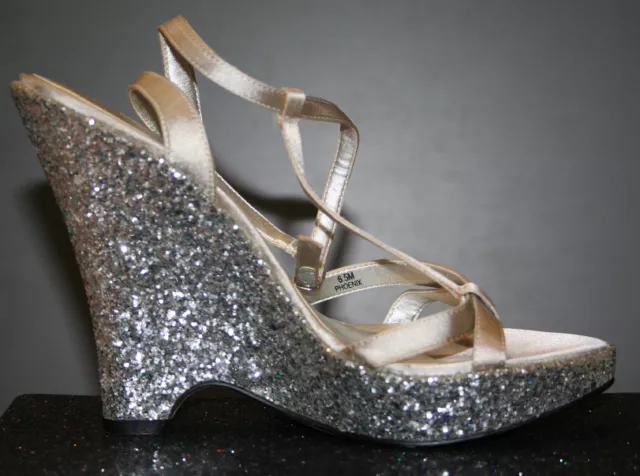 BELOS Women's Glitter Shoes Sparkly Lightweight Metallic Sequins Tennis