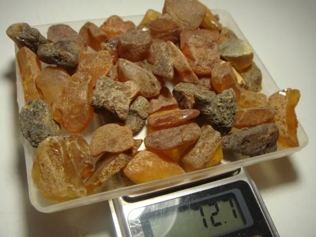 AMBER / raw baltic stones bernstein natural bursztyn baltycki genuine 琥珀 (e712