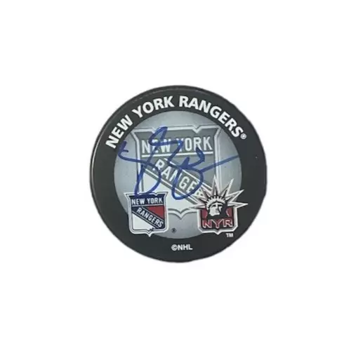 AUTOGRAPHED/SIGNED Hockey Puck Brendan Shanahan New York Rangers