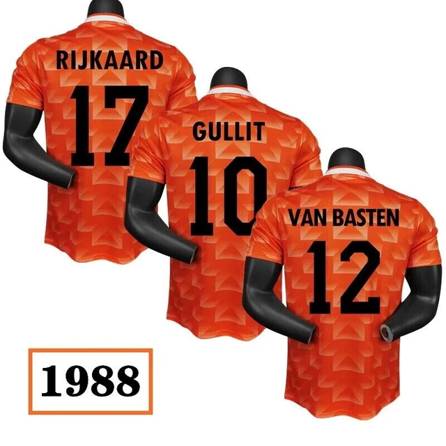 Camiseta retro holanda gullit best sale