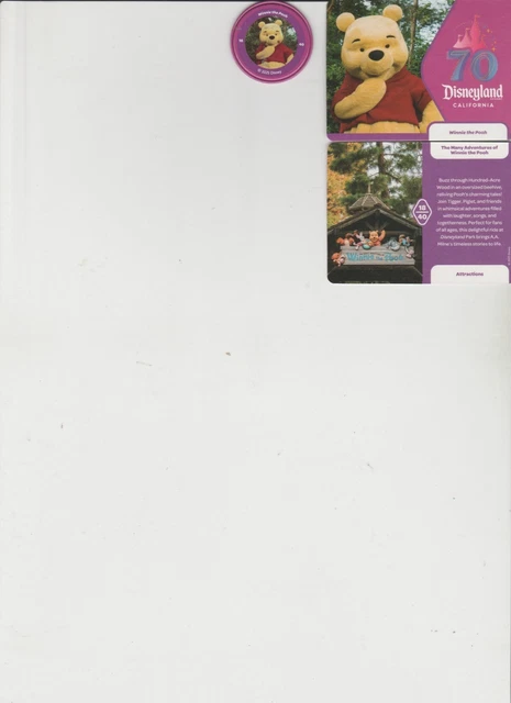NUMBER 18 OF 40 Woolworths Disney 2026 Disc Winnie The Pooh $3.00 ...