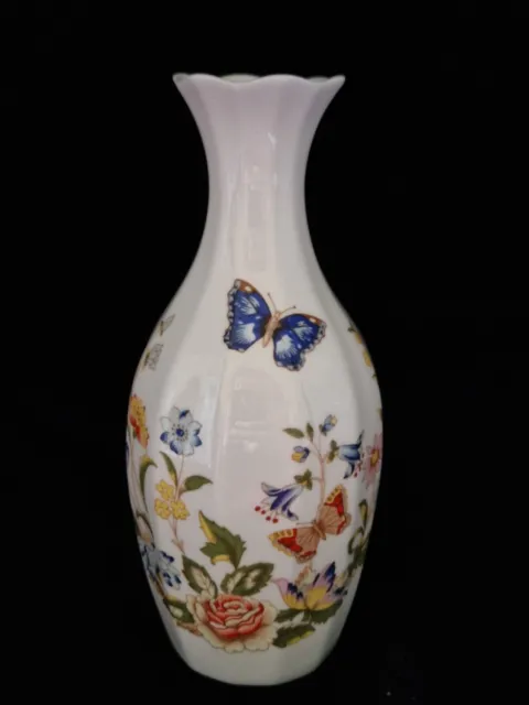 Dainty Aynsley Bone China Bud Vase "Cottage Garden" 17 cm