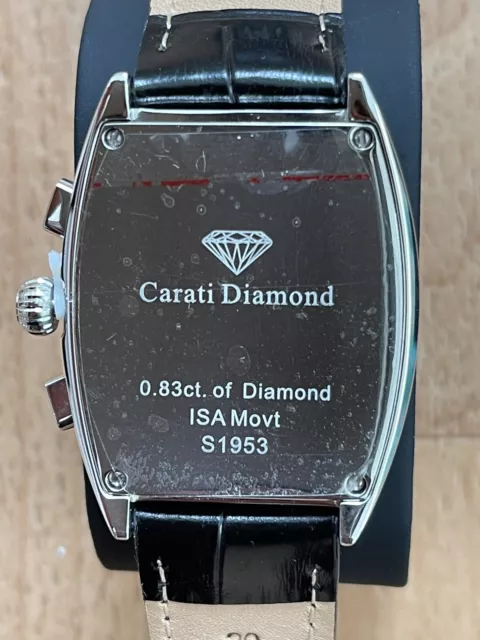 Carati diamond watch sale