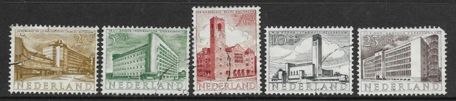 Netherlands 1955 - Cultural & Social Welfare Fund - Modern Architecture - Used