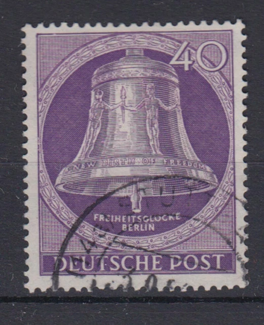 Berlin 105 Einweihung Freiheitsglocke Schöneberger Rathaus 40 Pf gestempelt /1
