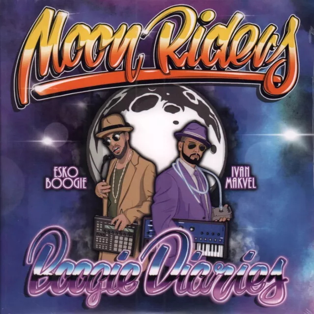 Moon Riders Boogie Diaries 7" vinyl Spain Sleepers Recordz 2018 limited edition