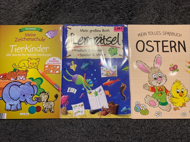 Malbuch Vorschule Hefte Set