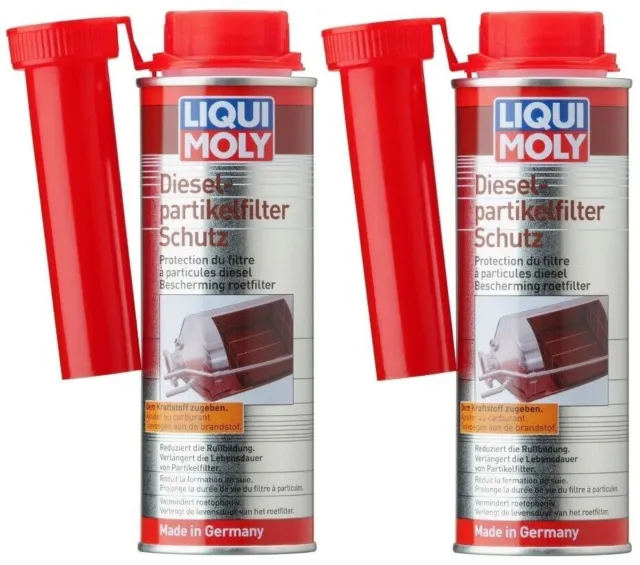 Liqui Moly 5148 Diesel-Partikelfilter Schutz 2x 250ml DPF Schutz Partikelfilter