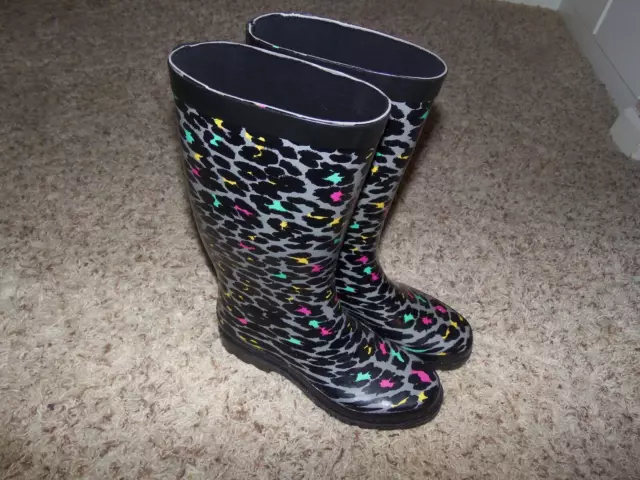 Excellent SUGAR Rubber Rain Boots SIze 8