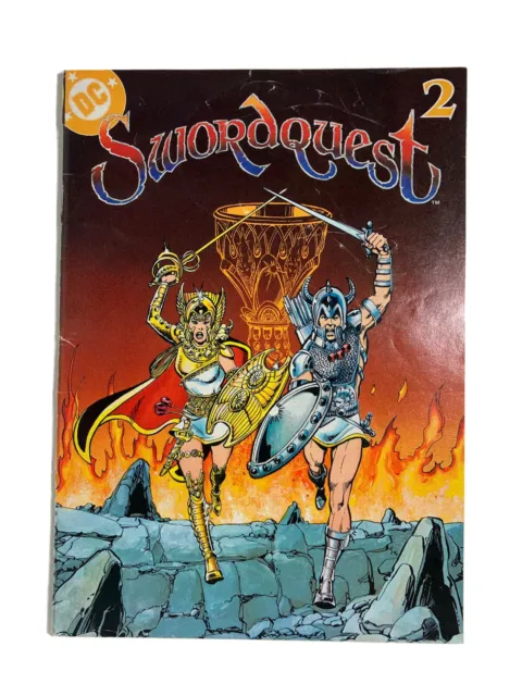Swordquest 1 DC Comic Book Volume 1 Book 2 Atari 1982 Fireworld