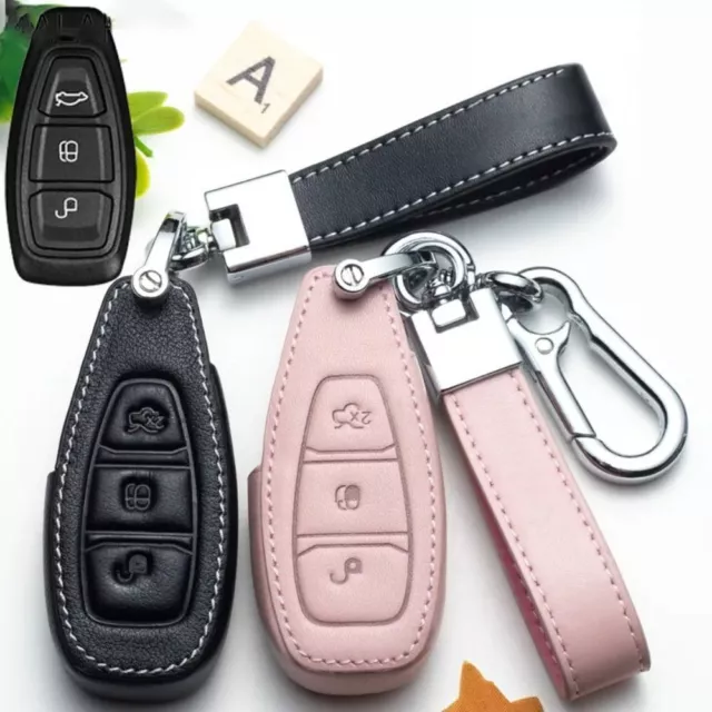 Car Key Case for Ford/Fiesta/Focus 3 4 ST/Mondeo/Kuga/Ranger C-Max S-Max