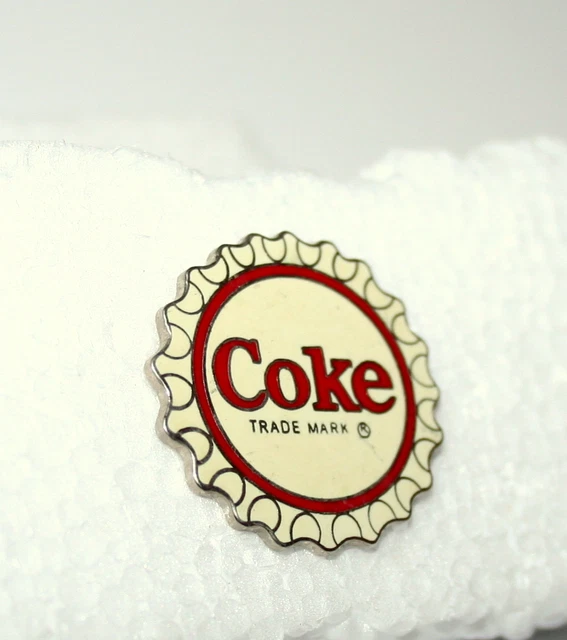 Bouchon De Bouteille Coca-Cola Cerise Vintage Années 1990, Chesterman Co. Sioux City - NOS, Rose, Collection Soda