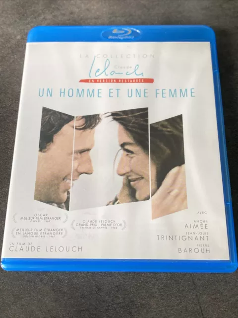 Un Homme Et Une Femme Bluray Claude Lelouch Jean Louis Trintignant Anouk Aimee