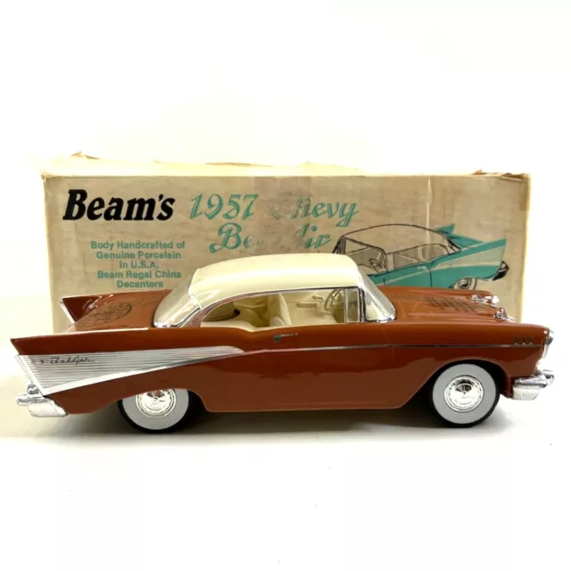 Regal China 1957 Chevy Bel Air Jim Beam Porcelain Decanter Empty JW023 1988