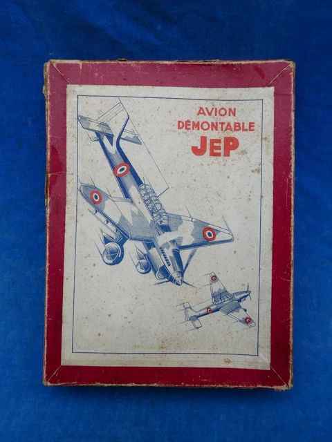Jeu De Construction JEP 270-2 Avion Stuka Dux Démontable - 1946 - Boîte Et Notice