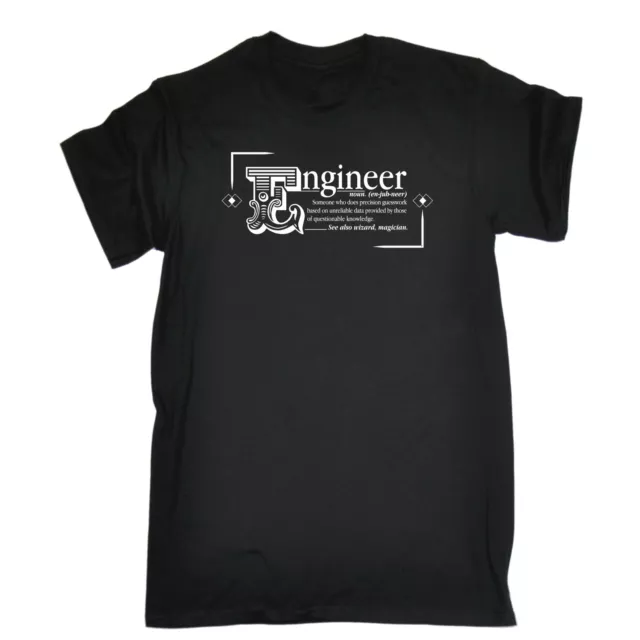 Engineer Noun Funny Joke Humour T-SHIRT Birthday gift present joke for him her