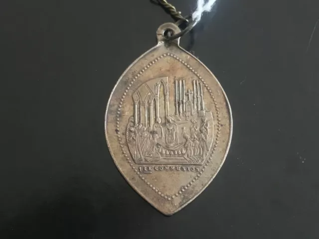 Anhänger Medaille Religiöse Silber Gebirge 1ERE Premiere Communion - REF51620