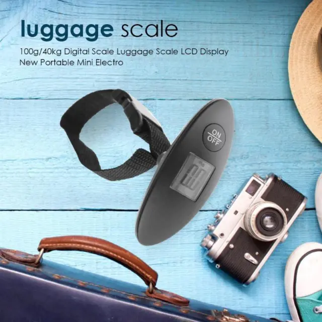 Suitcase Bag Luggage Digital Handheld Electronic Scales Travel Portable LED 40KG