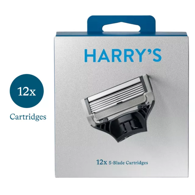 HARRY'S MEN'S 5-BLADE Razor Blade Refills, 12 Count $22.56 - PicClick