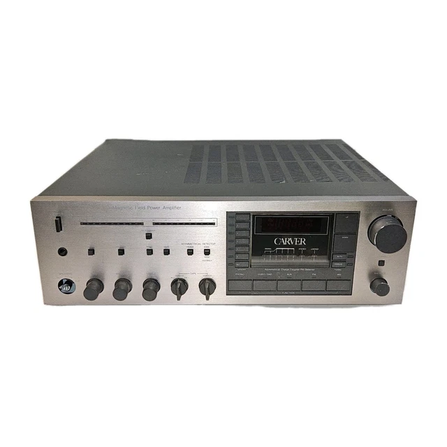 Amplificatore Di Potenza Carver PM1201 Vintage - 450W Per Canale, Campo Magnetico