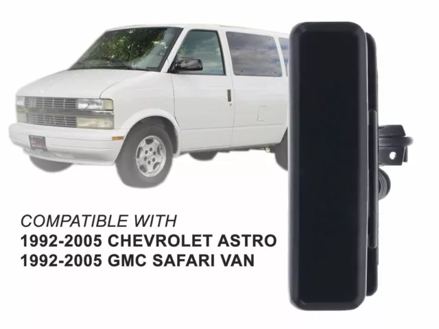 For Smooth Black Front Outer Door Handle 92 - 05 Astro Safari Driver GM1310108