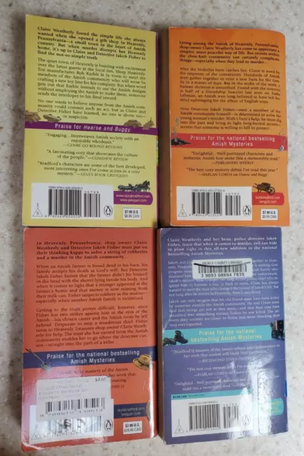 Laura Bradford Amish Mystery Series (Lot/4)  PB, Free Shipping 2