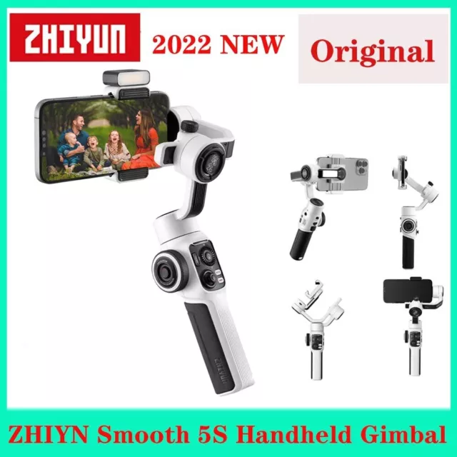 Zhiyun Smooth 5S 3-Axis Focus Pull & Zoom Capability Handheld Gimbal Stabilizer