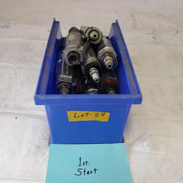 Lot of 8 Blue Point/Ingersoll Rand/Snap On Air Pneumatic Ratchet Wrench  #59