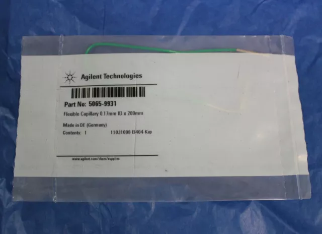 Agilent Capillary 5065-9931, 0.17 x 200 mm, no fittings