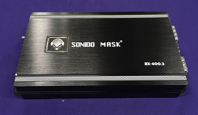 SONIDO MASK ZX-400.2 - Two Channel, 400W, Car Amplifier - GREAT