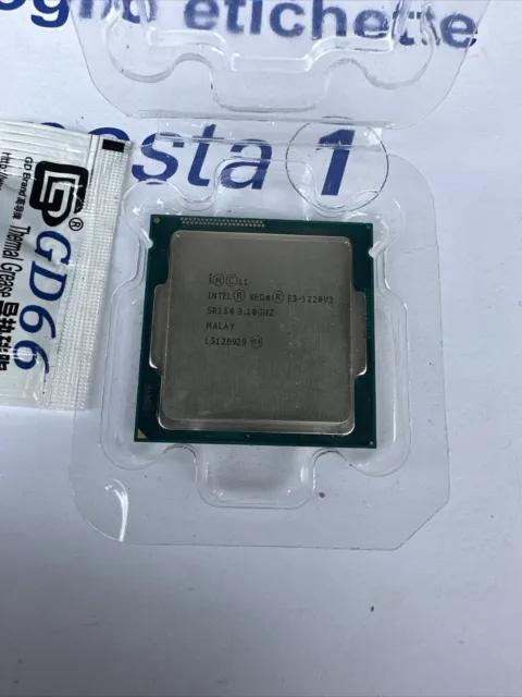 Procesador Intel Xeon E3-1220 v3 3,1Ghz Socket 1150 8Mb Caché Quad Core SR154