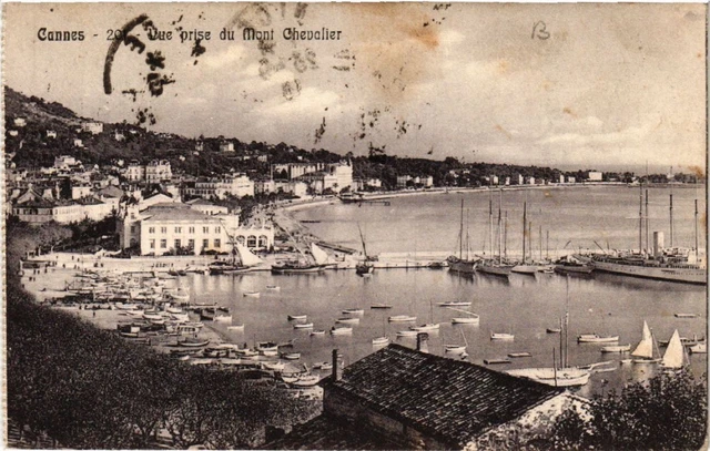 CPA AK CANNES - view taken from Mont Chevalier (514059)