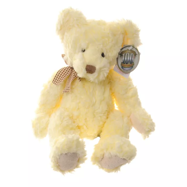 Russ Berrie 100 Year Anniversary Teddy Bear called Buckingham 30cm delicate soft